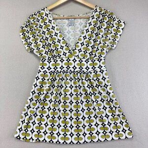 Vintage Womens Babydoll Blouse Top by Cool Wear